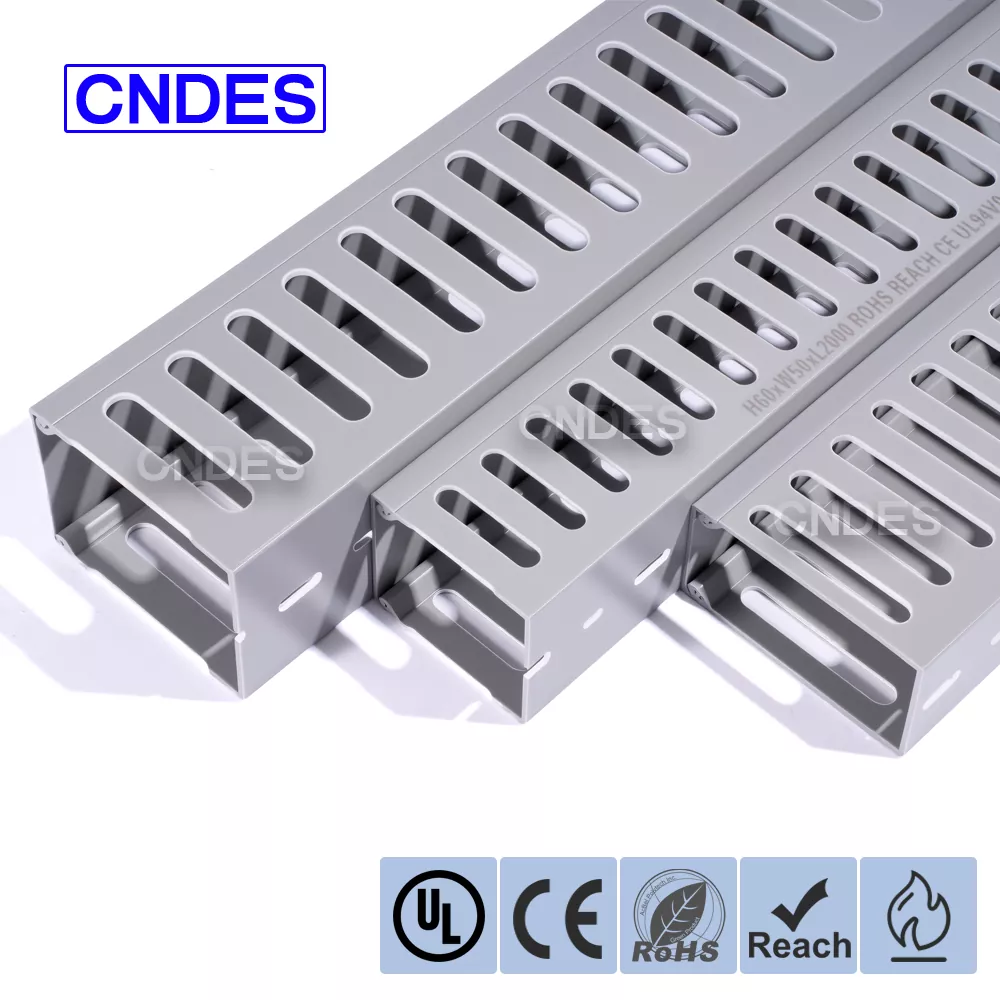 ПВХ жабық ұяшық сымдарының транкингі